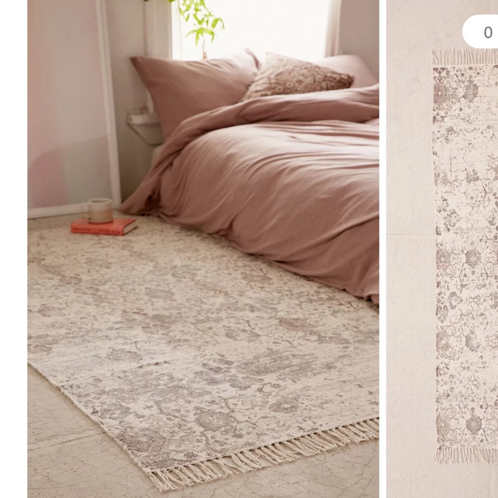 Urban outfitters matching Area Rug 5x7 + Runner Urban Outfitters 3x 5 feet